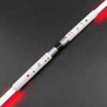 Temple Guard SE White Double-Bladed Duelling Lightsaber