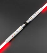 Temple Guard SE White Double-Bladed Duelling Lightsaber